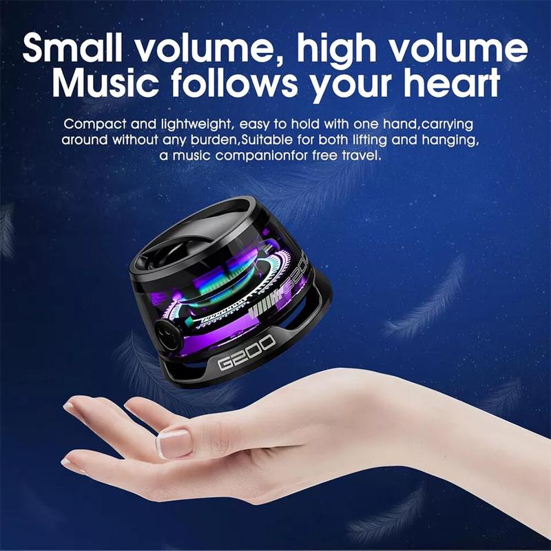 Portable Bluetooth Speaker G200 RGB Lighting Magnetic Speaker BT5.3 Mini - Audio & Video 3