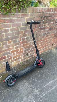 Product Review of Electric Scooter, 10 Inch Electric Scooter Adult Electric Scooter, 30km Long Distance, 3 Speed ​​Modes, with APP Control, Dual Braking System, Dual Shock Absorption, Fast Charging Foldable Electric Scooter for Adults and Teenagers from g**3 1