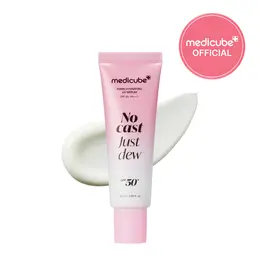 No Cast Just Dew PDRN Hydrating UV Sun Serum | SPF 50 Fast-Absorbing Sunscreen | Lightweight Hydration & Cooling | PDRN, Panthenol & Centella | Korean Skincare, Low-Irritation