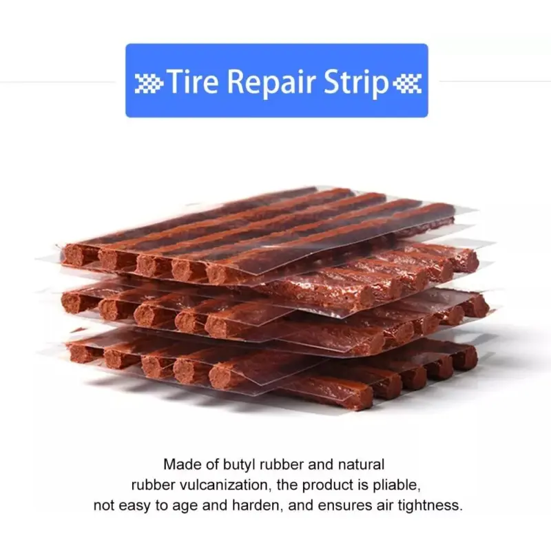 28Pcs Emergency Tyre Repair Kit Heavy Duty Car Tire Vehicle Puncture Wheel Plug 3