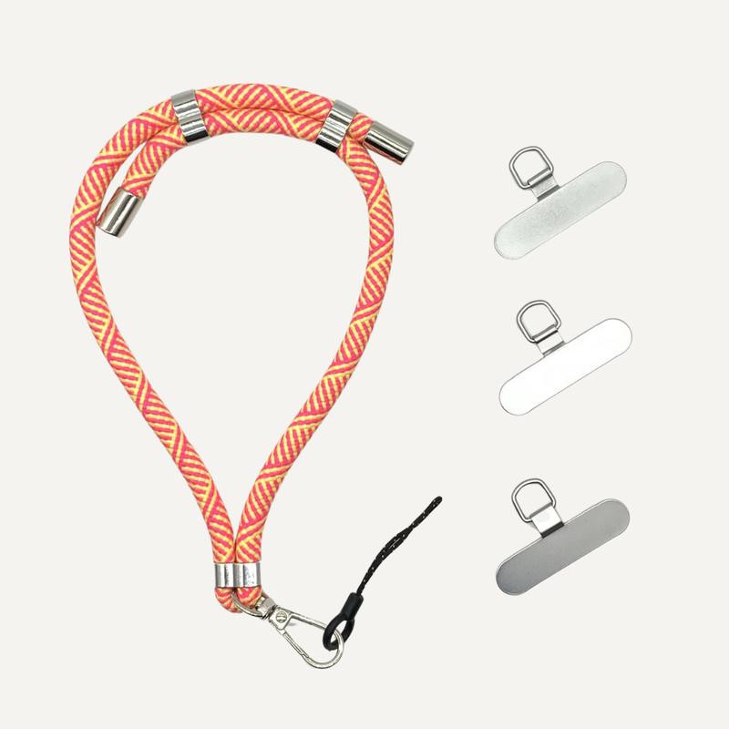 Adjustable METAL 8mm Anti-theft re-usable mobile Wristlet Smartphone 3