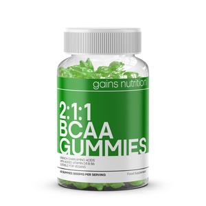 BCAA 2:1:1 Gummies, 60 Gummies, 1000mg per serving