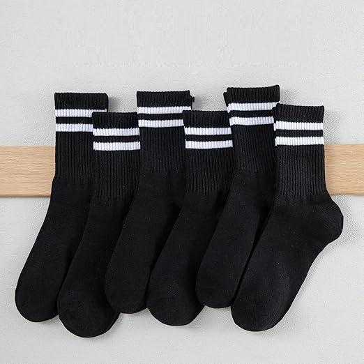 Ladies Socks Sports Gym Leisure Crop Socks 6 Pack Everyday Cushioned Size 6-11 3
