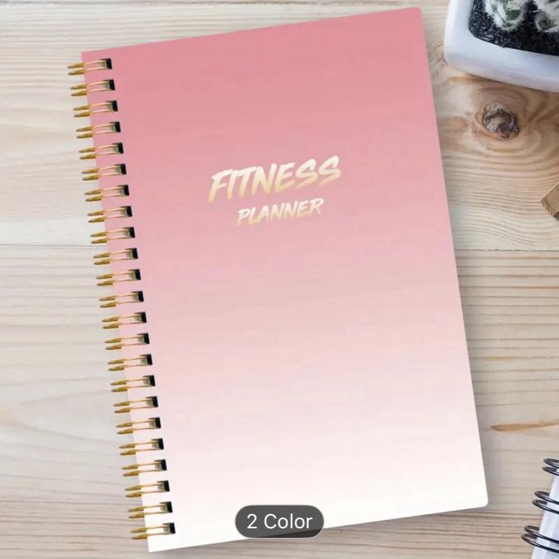 Fitness Planner Notebook - Daily Workout Tracker, Goal Setting, and Body Measurement 2