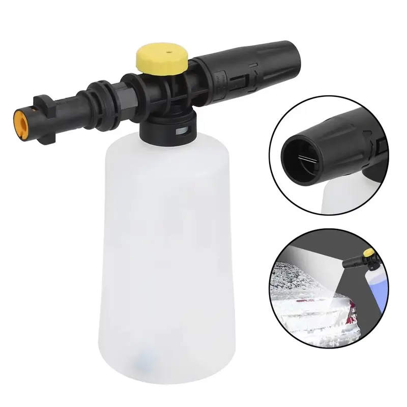 750ML Snow Foam Lance for Karcher K2 K3 K4 K5 K6 K7 - High Pressure Washers with Adjustable Spray Nozzle 0