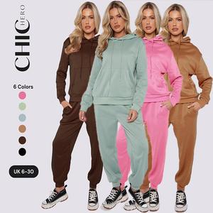 ChicHero Oversized Drop Shoulder Long Sleeve Drawstring Thermal Hoodie & sweet pants Fit Polyester Womenswear Casual Clothing Medium Overalls Style sweatsuit autumn  set black  friday  sale Cozy Drop Shoulder Hoodie Set Matching Hoodie and Sweatpants Set
