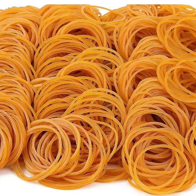 Solid Color Elastic Rubber Band, 100pcs Durable Band, Multi-purpose Rubber Band for Office & School & Home Organization