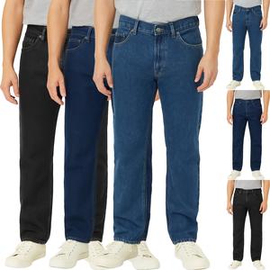 Wrangler Mens Jeans Regular Fit 100% Cotton Jeans Durable Denim Regular Fit Comfort Trousers Durable Pants