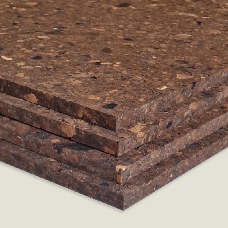 Cork Notice Board Wall Tiles | Dark | Samples 1
