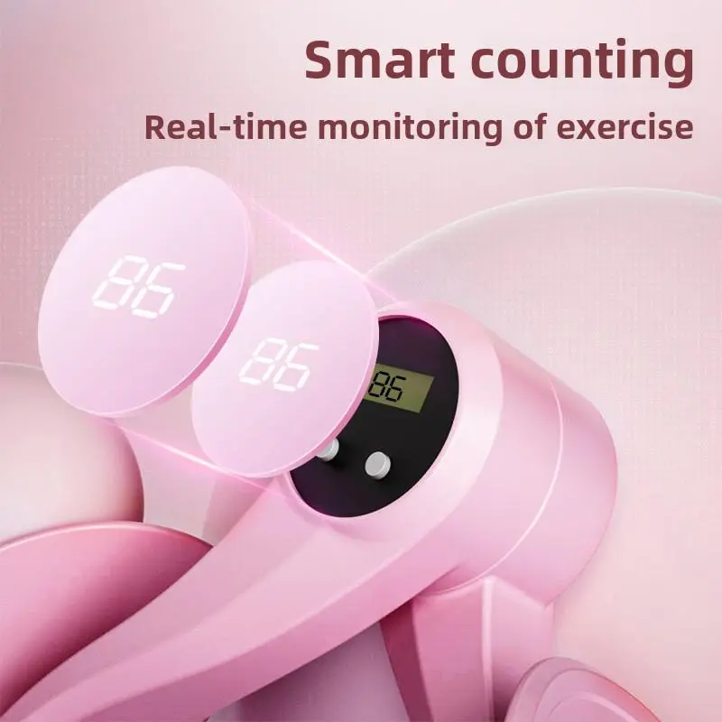 Leg Training Clip, 1 Count Adjustable Pelvic Floor Muscle Trainer, Thigh Exercise Equipment, Body Muscle Stretching Tool for Home Gym, Mother's Day Gift pink  gym  equipment tonal  gym  machine kickbacks  glute  machine   gym equipments 6