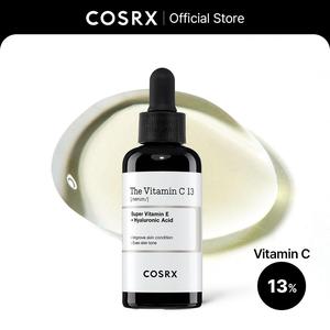 COSRX OFFICIAL The Vitamin C 13 serum 20ml | Pure Vitamin C 13% | Daily Mild Brightening Serum | Fast-Absorbing | Hydrating, Lightweight, Skincare, Hyaluronic Acid, Skin Repair