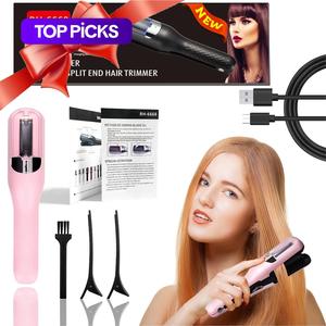 Automatic Electric Hair Clipper, Multifunctional Type-C Rechargeable Hair Split End Clipper, Split End Trimmer #TOP PICKS