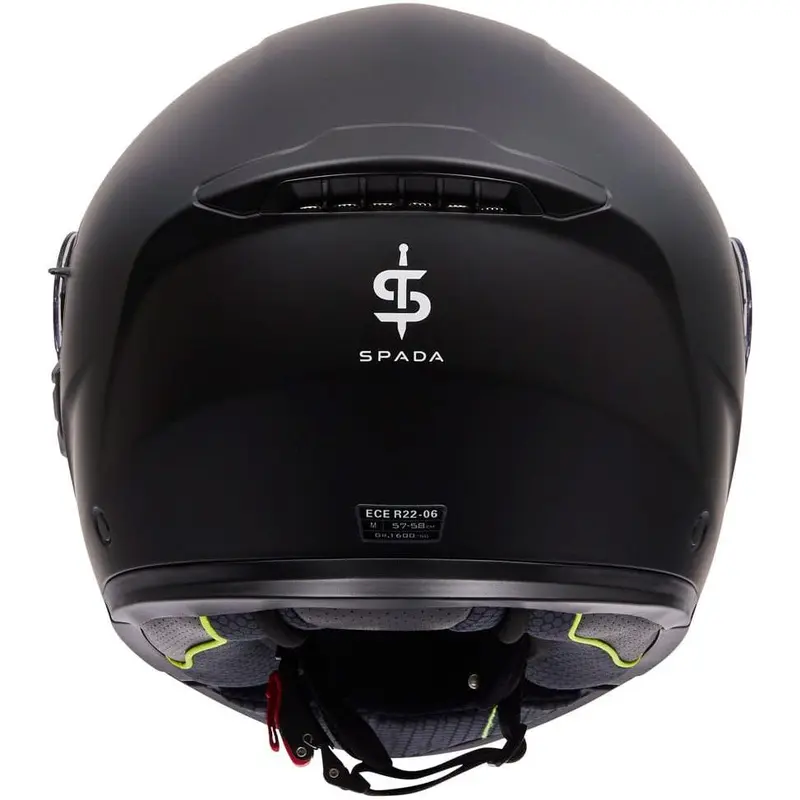 Spada Orion 2 Flip Up Motorcycle Helmet - Matt Black 2