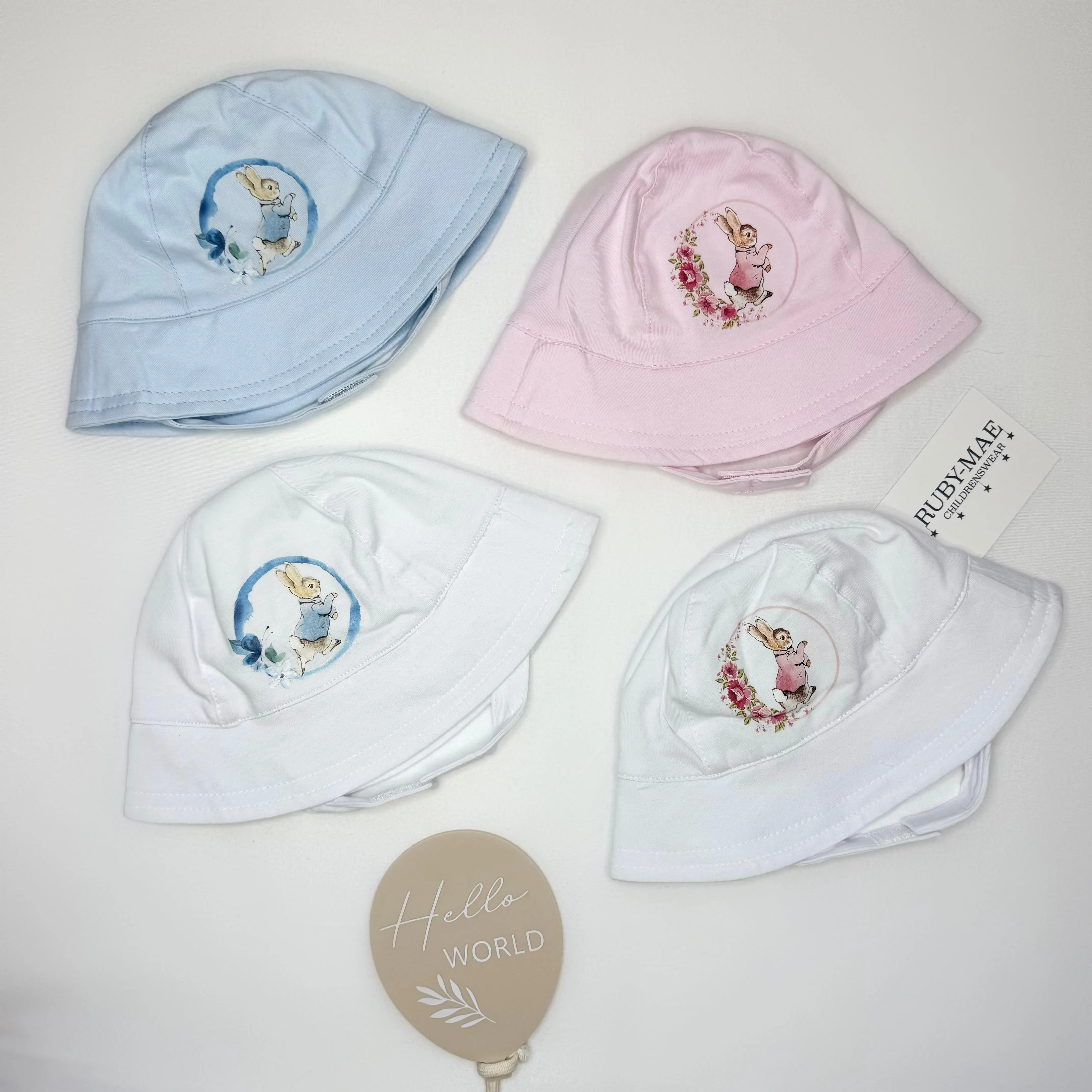 Peter Rabbit Sun Bucket Hat With Strap