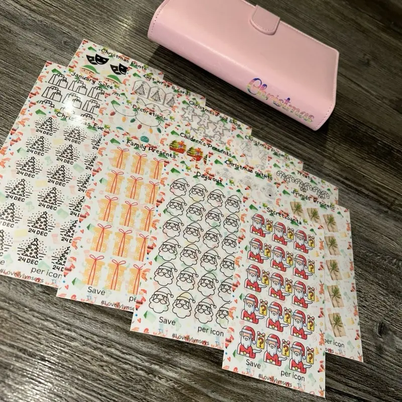 Christmas binder bundle 6