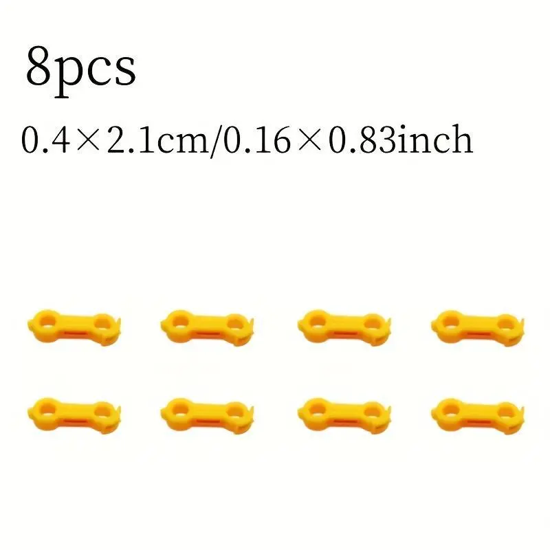 8pcs of Leg Braces for Chicks, Designed for The Leg Recovery of Young Chickens, Quails, Ducklings, And Small Birds, Suitable for Poultry Farming, Farms, And Poultry Breeding Facilities. 2