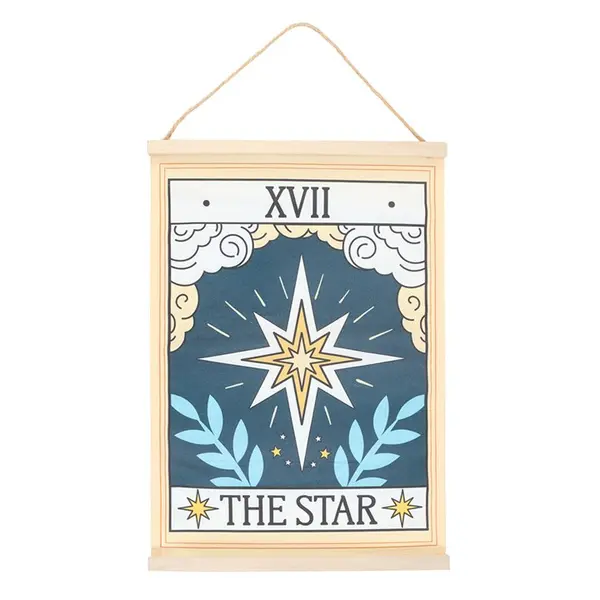 The Star Vintage Tarot Wall Hanging 1