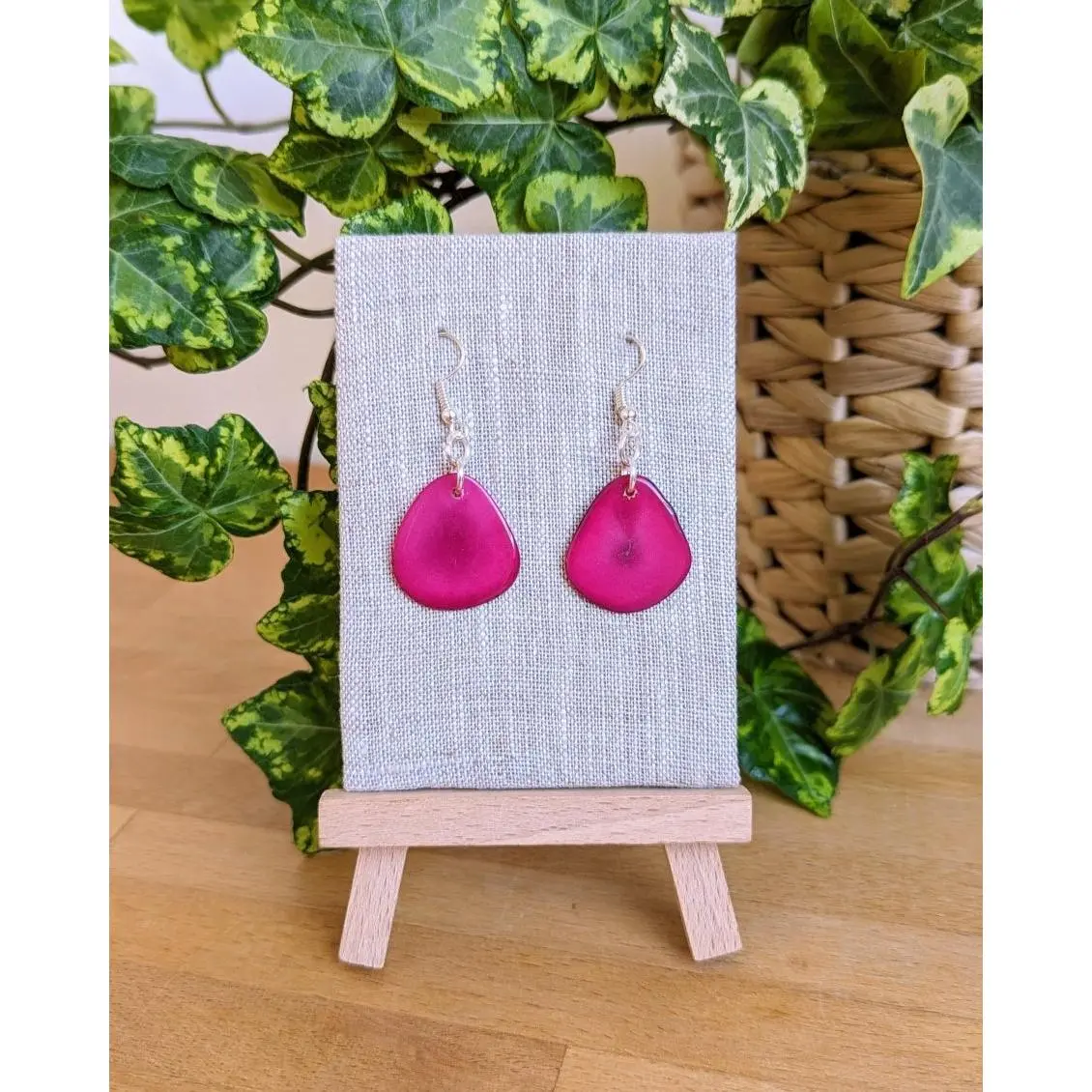 CHICA  — Handmade Tagua Earrings