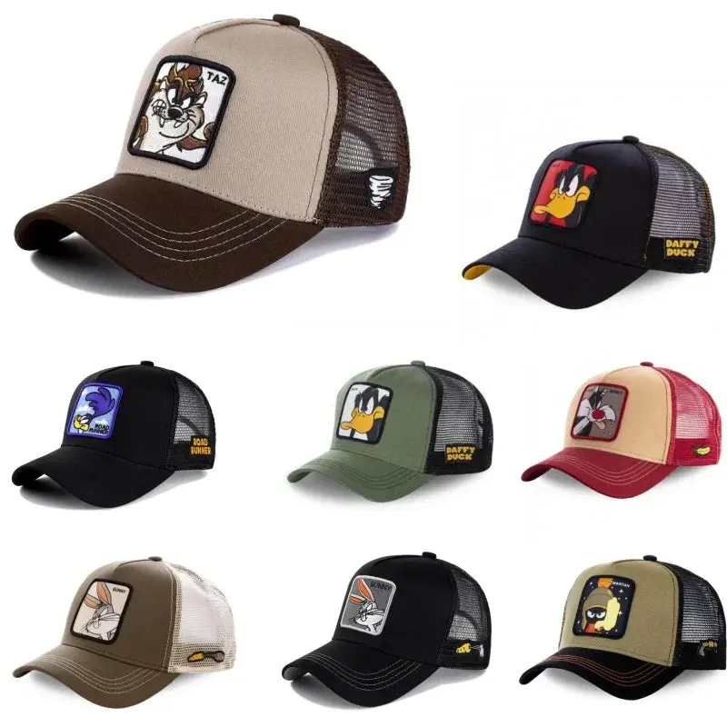Trendy Anime Cartoon Snapback Cap - High-Quality Baseball Hat for Men & Women | Streetwear Dad Hat | Multiple Designs Available