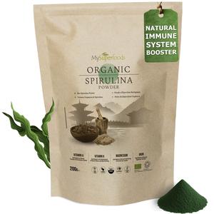 Organic Spirulina — Powder or Tablets — Superfood for Energy, Skin & Everyday Balance — Rich in Iron, B vitamins, Protein, Chlorophyll — 100% Pure, Natural, Vegan