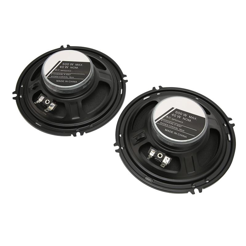 Car Door Stereo Speakers 600W Treble Bass Coaxial Speaker for Vehicle Truck [Professional Sound Quality] 2pcs 3