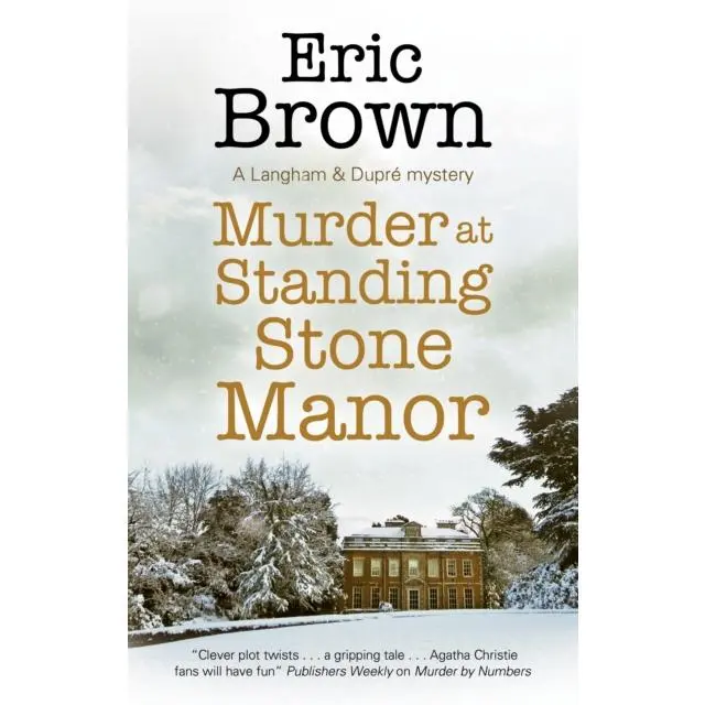 Murder at Standing Stone Manor - Hardback Book - by Eric Brown - 9780727850560 - Canongate Books 0