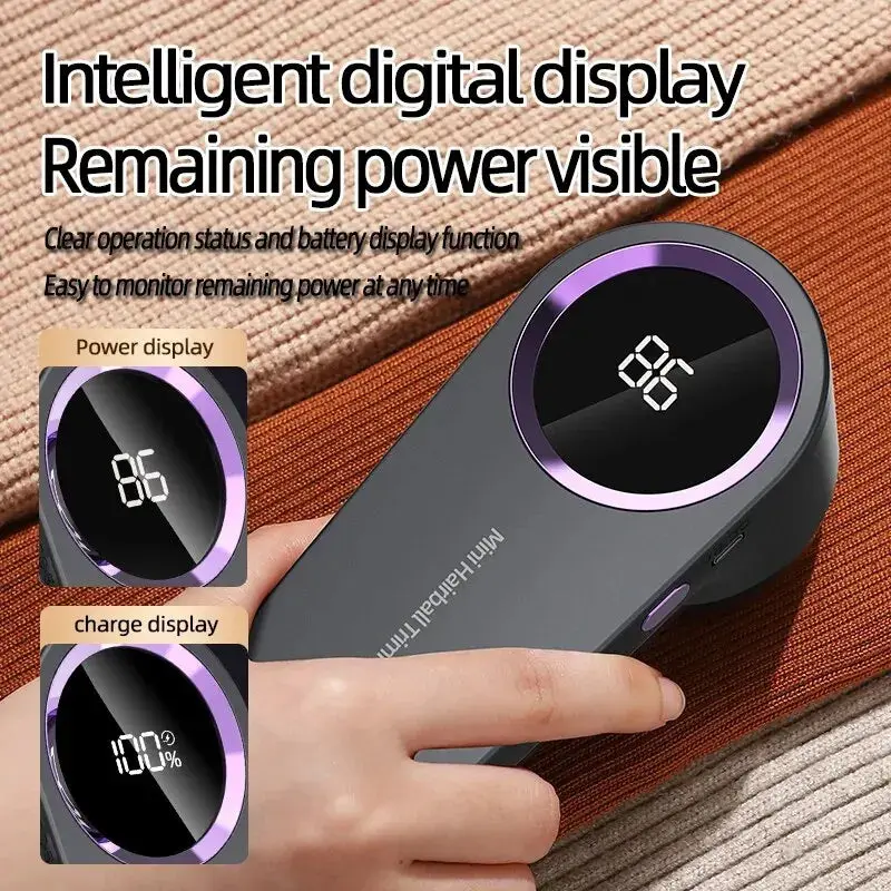 Lint Remover USB Charging Electric Pellet Machine Hair Ball Lint Trimmer Portable Electric Clothes Lint Machine High-speed Moto 5