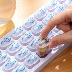 31-grid Pill Storage Box, 1 Count Portable Daily Pill Organizer, Outdoor Pill Box, Home Pill Organizer for Daily Use, Christmas Gift, Healthcare, Medicine Organizer