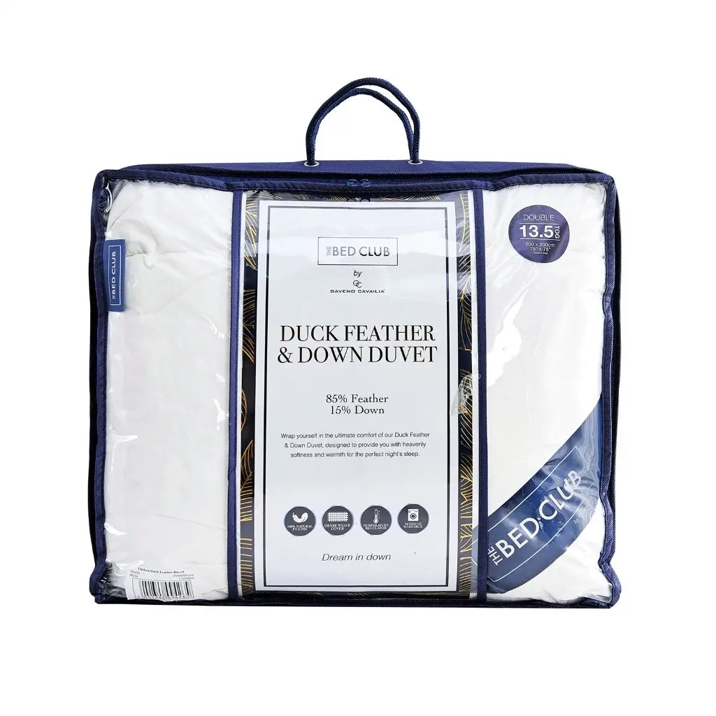 Luxuy Duck Feathers & Down Duvet Quilts Premium Hotel Quality Super Soft Warm Cosy 13.5 Togs Deluxe Quilts Bedding All Sizes Available
