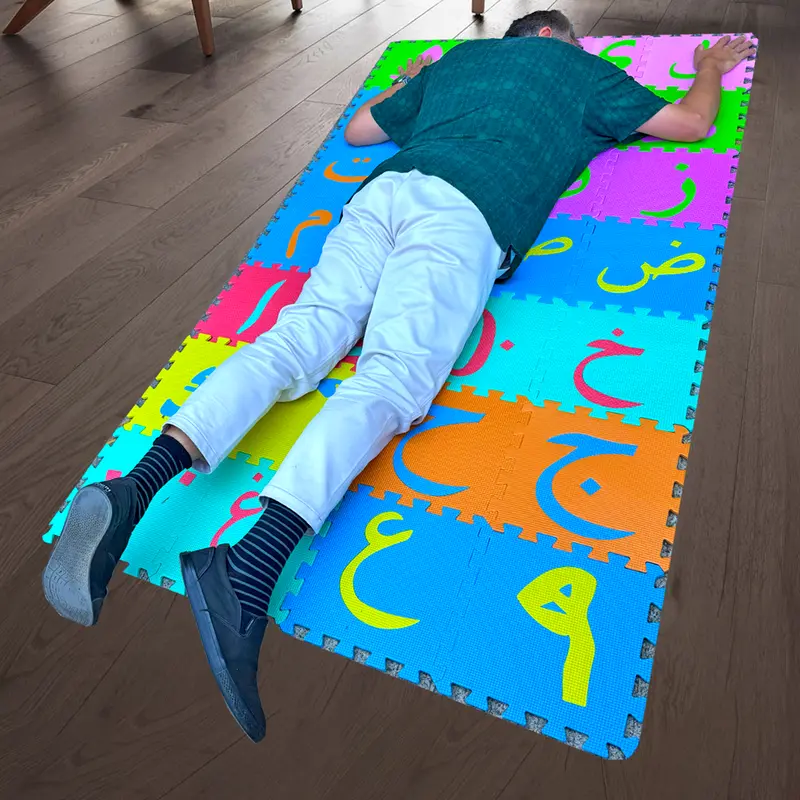 Large Size Foam Puzzle Arabic Alphabet Number Floor Mat Educational Safe Toy 0