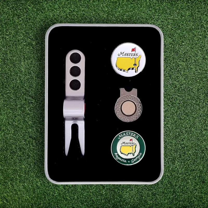 Scotty Divot Tool & Ball Marker Gift Set - Masters | Augusta | Georgia | In Gift Tin 2