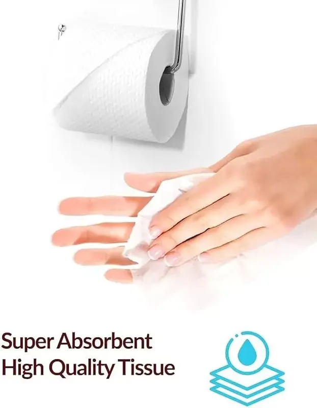 Little Duck Toilet Roll 3Ply So Soft Classic Comfort White Tissue Paper 80 Rolls 2