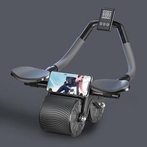 Automatic Rebound Abdominal Roller, Abdominal Muscle Training, Ab Roller Wheel, Household Elbow Support Roller, Fitness Equipment, Gymtok, Gym Accessories