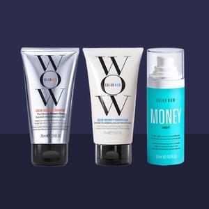 Color wow security Travel shampoo + conditioner + money mask bundle normal paraben free