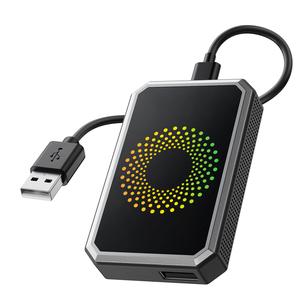 3 in 1 Magic Video Box for Car Video Players, Wireless Adapter Dongle with USB Drive & HDMI Output, Car Electronics for OEM Wired Apple Car Play & Android Auto Cars, for Wireless Carplay Adapter