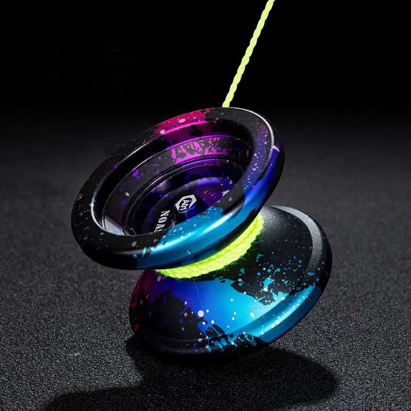Yo-yo Professional Magic Yoyo Metal Yoyo with 10 Ball Bearing Alloy Aluminum High Speed Unresponsive YoYo Toy Yoyo for Kids Adult