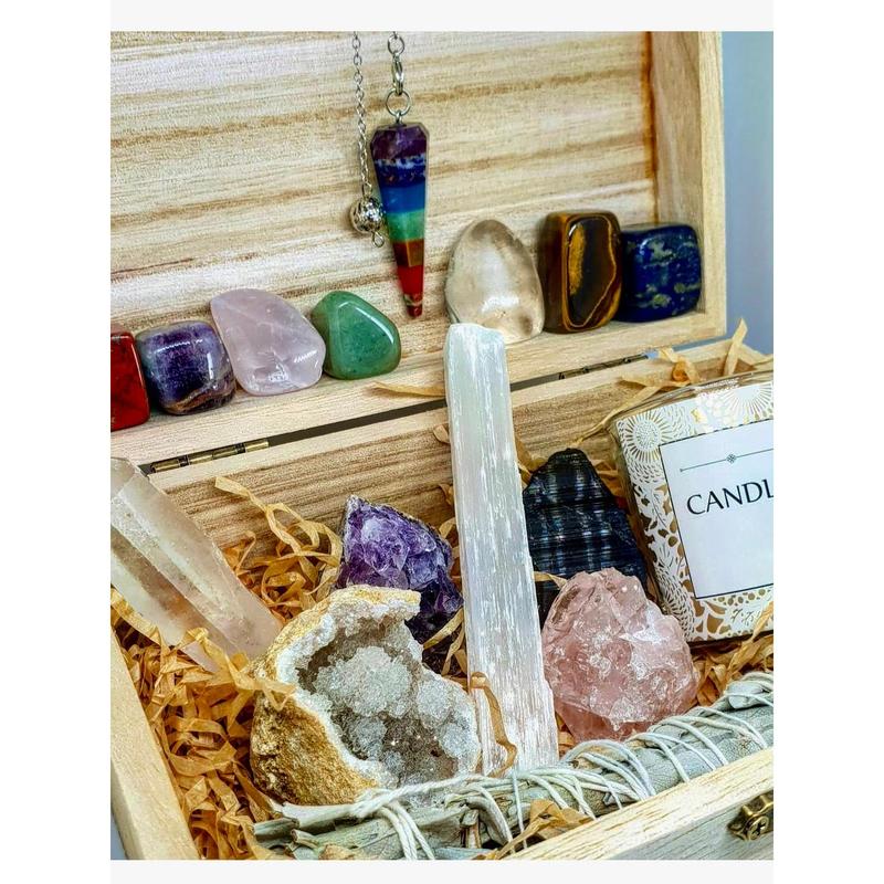 CRYSTAL HEALING CHAKRA GIFT BOX 2
