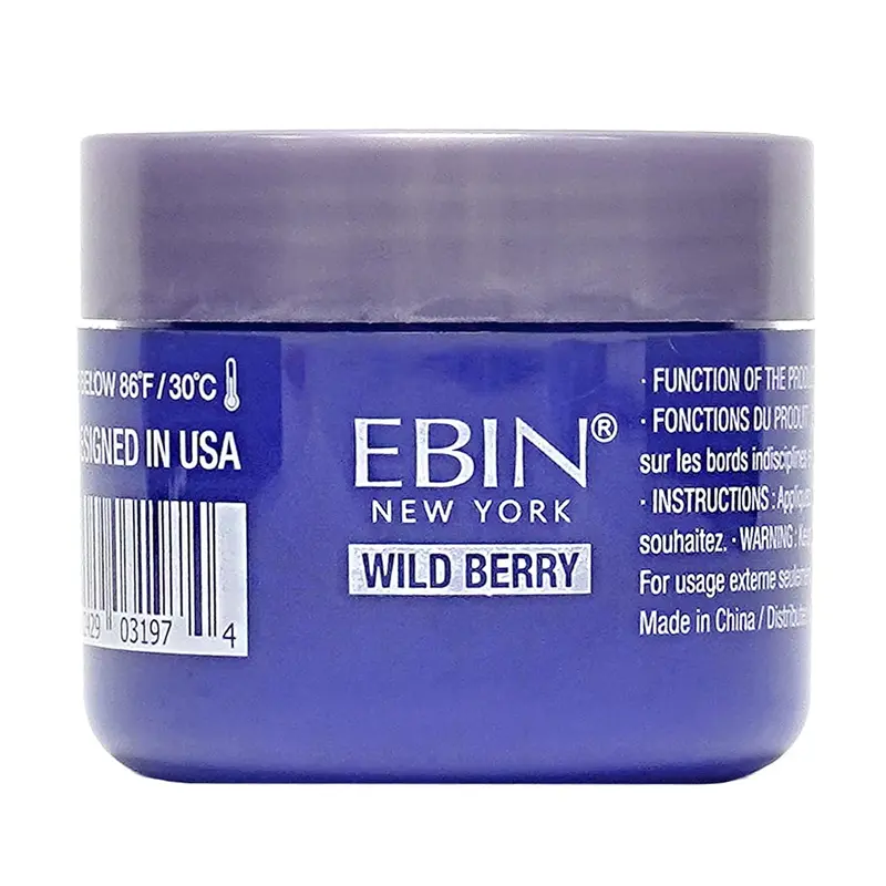 EBIN NewYork 24 Hour Wild Berry Extreme Firm Hold Edge Tamer 15ml, 80ml / 250ml 5