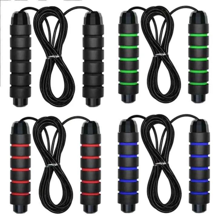 High-Performance Ball Bearing Jump Rope – Adjustable Fitness Skipping Rope for Cardio, Agility, and Endurance Workouts 4