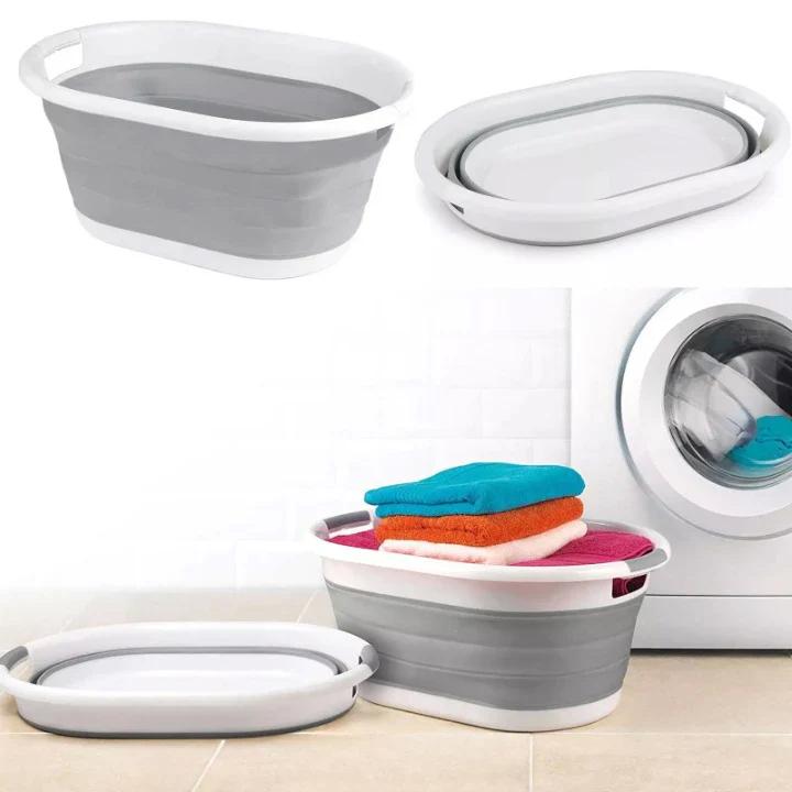 Laundry Basket 67L Collapsible – Foldable Space-Saving Design with Carry Handles 5