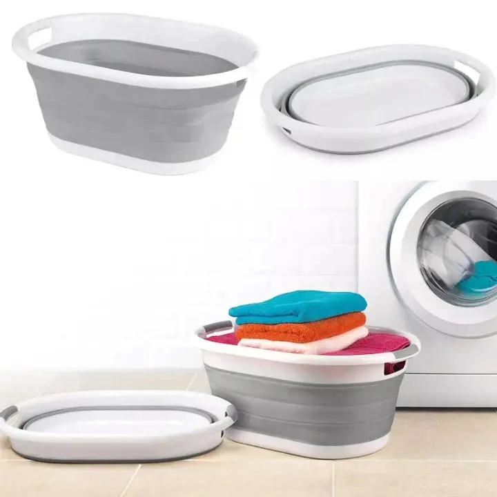 Laundry Basket 67L Collapsible – Foldable Space-Saving Design with Carry Handles 5