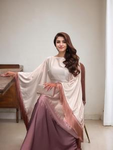 Women's Ombre Print Batwing Sleeve Dress, Elegant Chic Long Sleeve Dress for Party Wedding Guest, Ladies Islamic Clothing for All Seasons, Longsleeves Womenswear