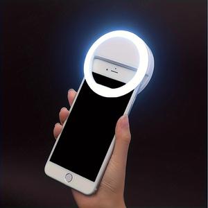USB Rechargeable Selfie Ring Light, 36-LED Selfie Ring Light, Night Selfie Enhancing Light for Phone Photography, Selfie Led Lights