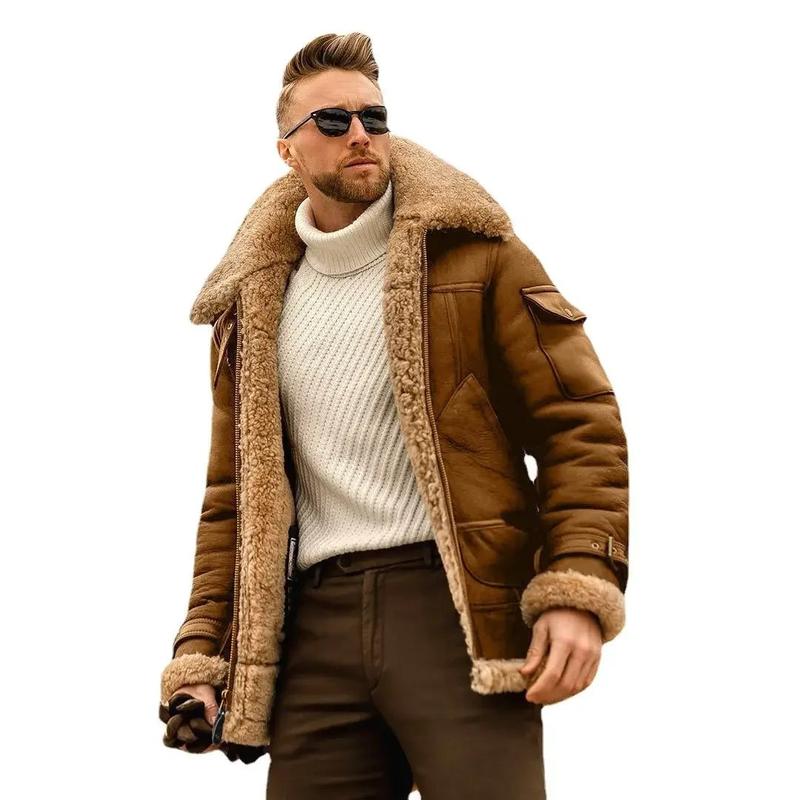 Men's Thick Fleece Winter Coat Warm & Stylish 7