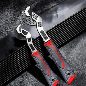 Multipurpose Self-locking Wrench Set, Quick-open Ratchet Grip for Pipes, Plumbing & Repairs, Multi-functional Tool for DIY Guys