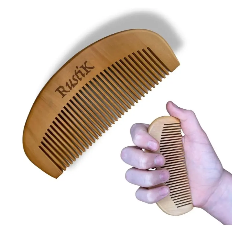 Labour/Birthing Comb by RustiK, Natural Pain Relief, Splinter Free Pear Wood, Acupressure, Can be used with Anxiety or other Pain/Stress Situations. Labor, Pregnacy.