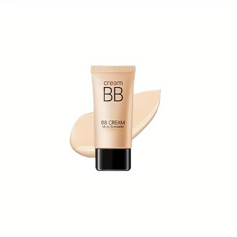 Waterproof BB Cream Full Coverage Concealer, Natural/Ivory 1.41OZ, Long Lasting Foundation Make Up, Oil Control, Even Skin Tone, Hide Pores, Christmas Gift 2