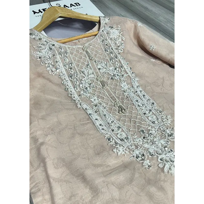 KLD1016 Aera - Readymade Organza Suit 4