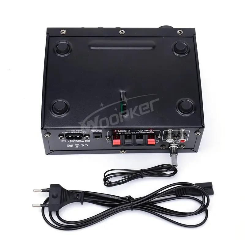 Woopker AK45 HiFi Digital Amplifier Max Power 90Wx2 Channel 2.0 Bluetooth Surround Sound AMP Speaker for Home 8