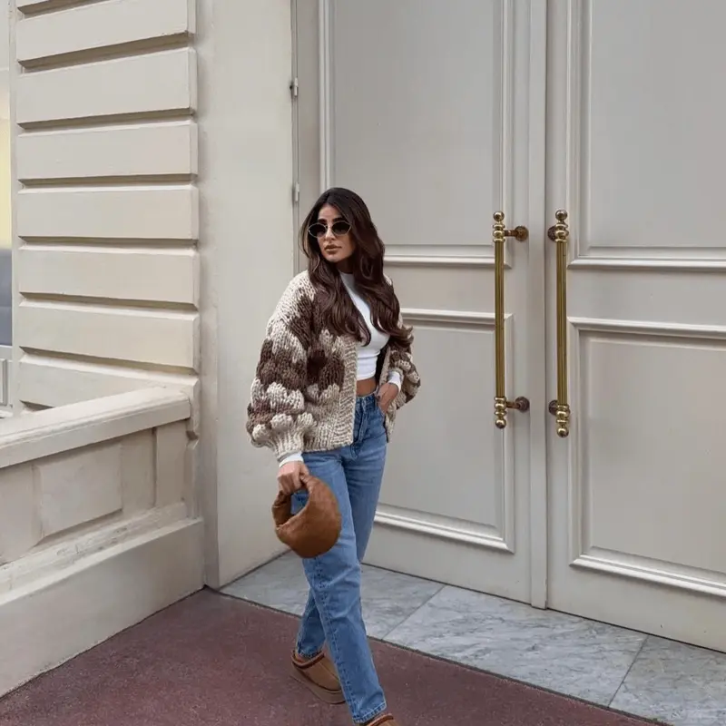 Latte Hugs and Kisses Cardigan 0